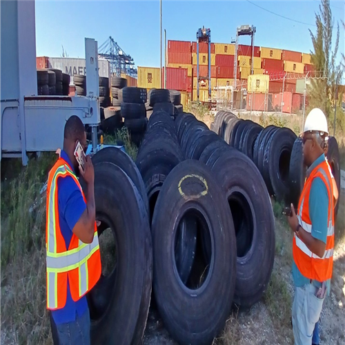 Offering 3,000 Pcs of Crane Tyre Scrap Originating from the Bahamas, Globally 