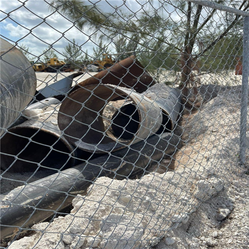 1,000 MT of Steel Pipe Scrap Available for Sale Sourced from the Bahamas 