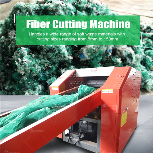 Multi-Function Soft Waste Cutting Machine for Textiles, Fishing Nets, and More